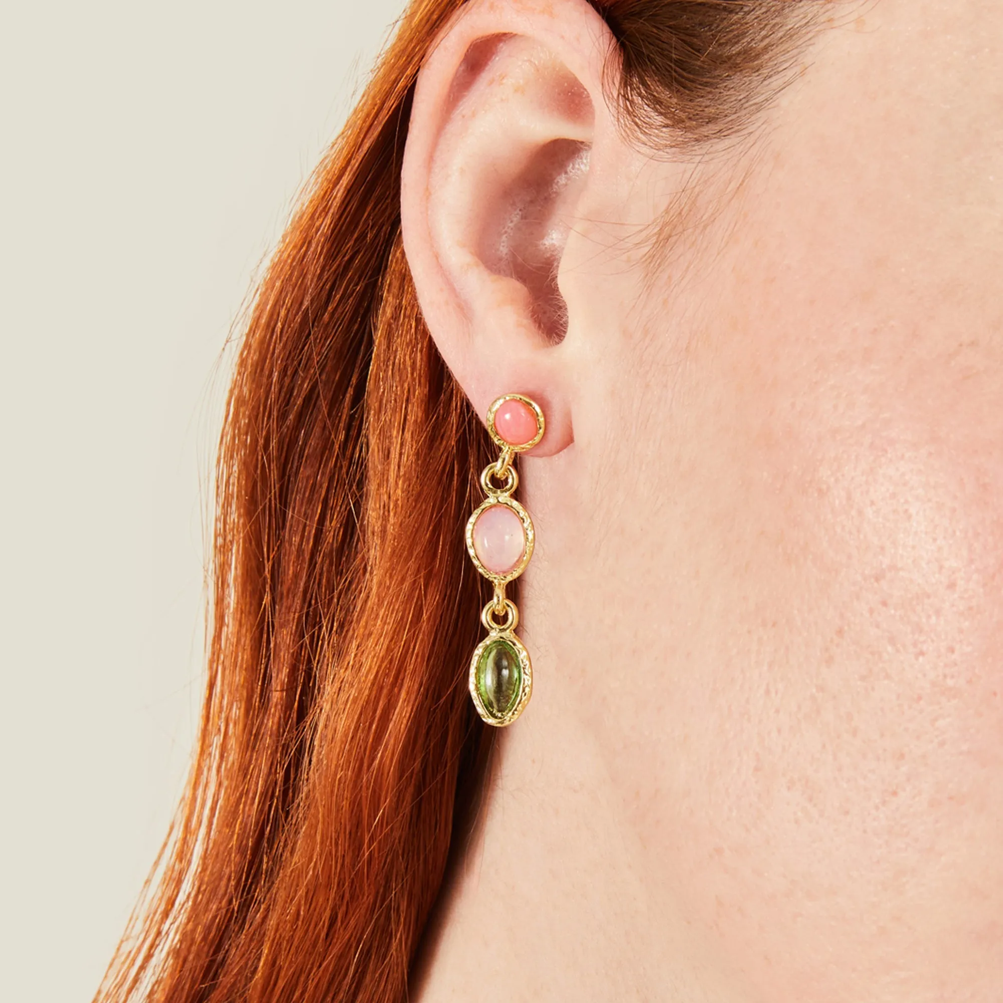 Accessorize London Women's Multi Eclectic Short Drop Earrings