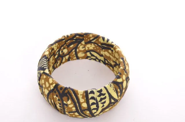 African Print Bangle - DPBG2407