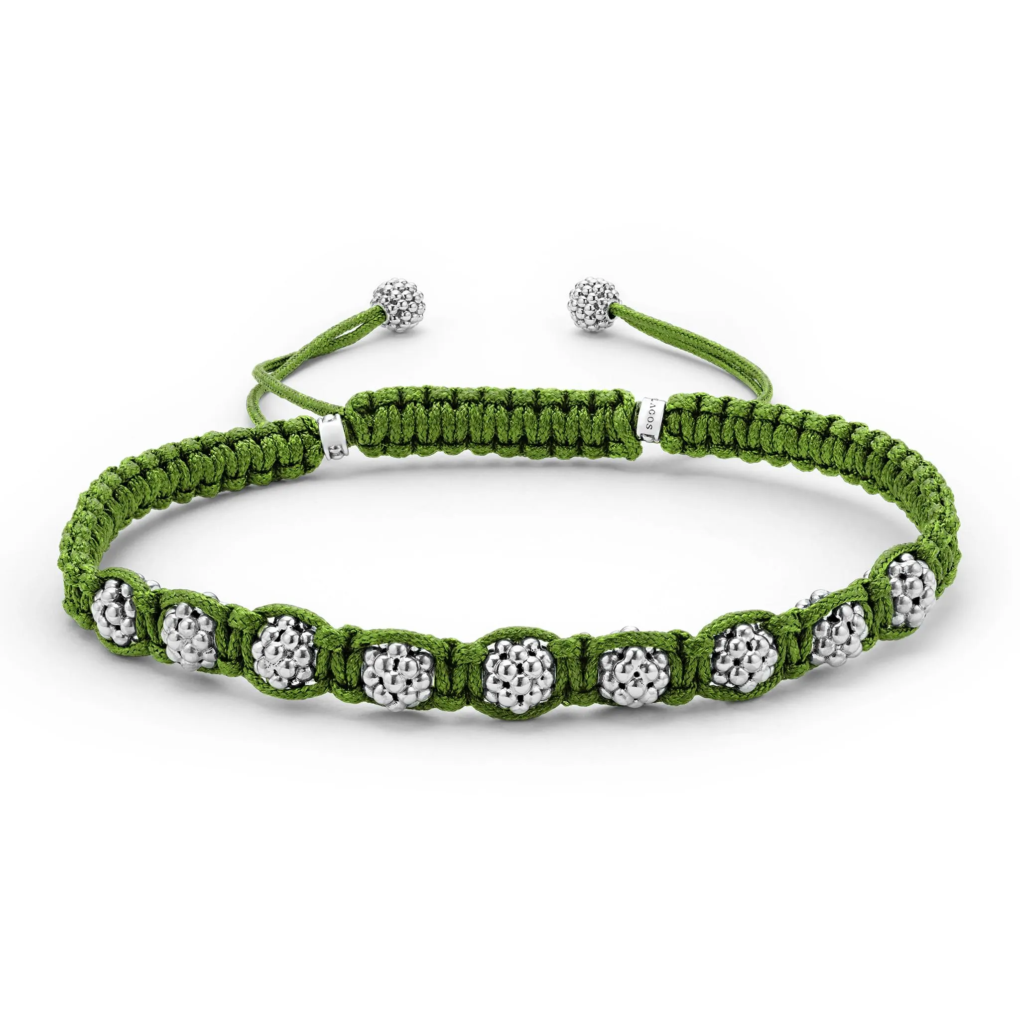 Anthem Green Macrame Bracelet