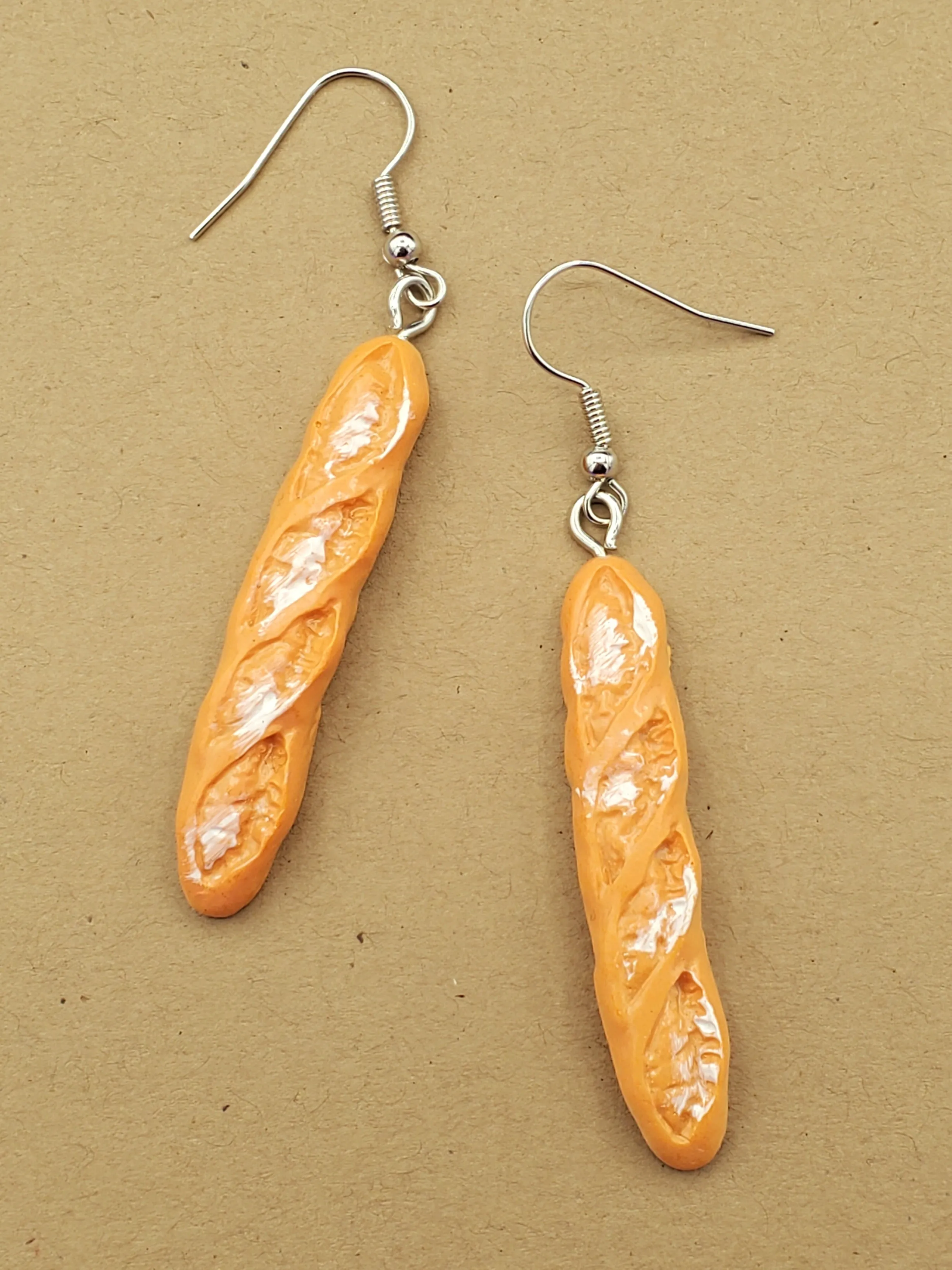 Baguette Dangle Earrings