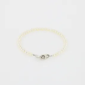 Beaded Pearl Mini Brummel Bracelet