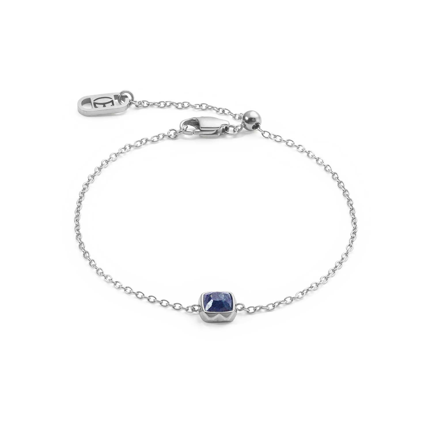 Birthstone September Bracelet Lapis Lazuli Silver