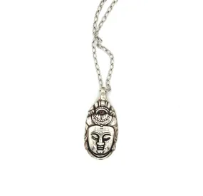 'Buddha of Compassion' Sterling Silver