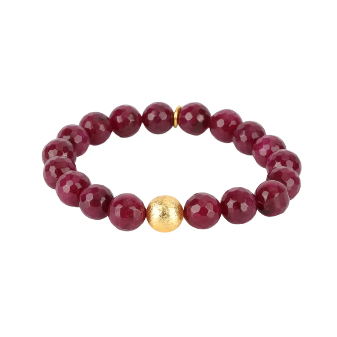 BuDhaGirl | Bianca Bracelet in Ruby