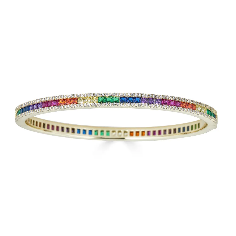 CHARLOTTE CZ RAINBOW BANGLE