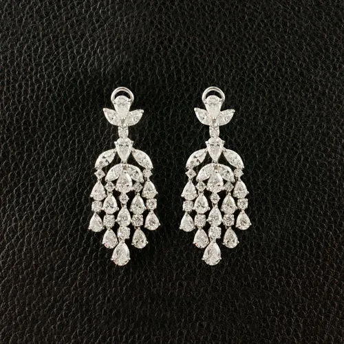 Diamond Chandelier Earrings