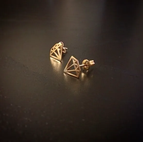 Diamond Stud Earrings