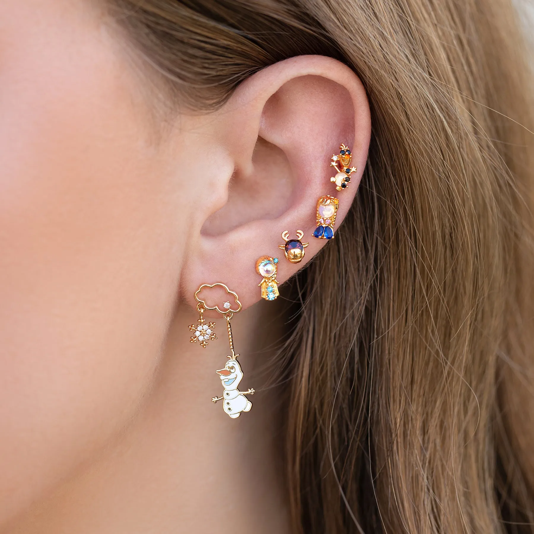 Disney Frozen Olaf Dangle Earrings