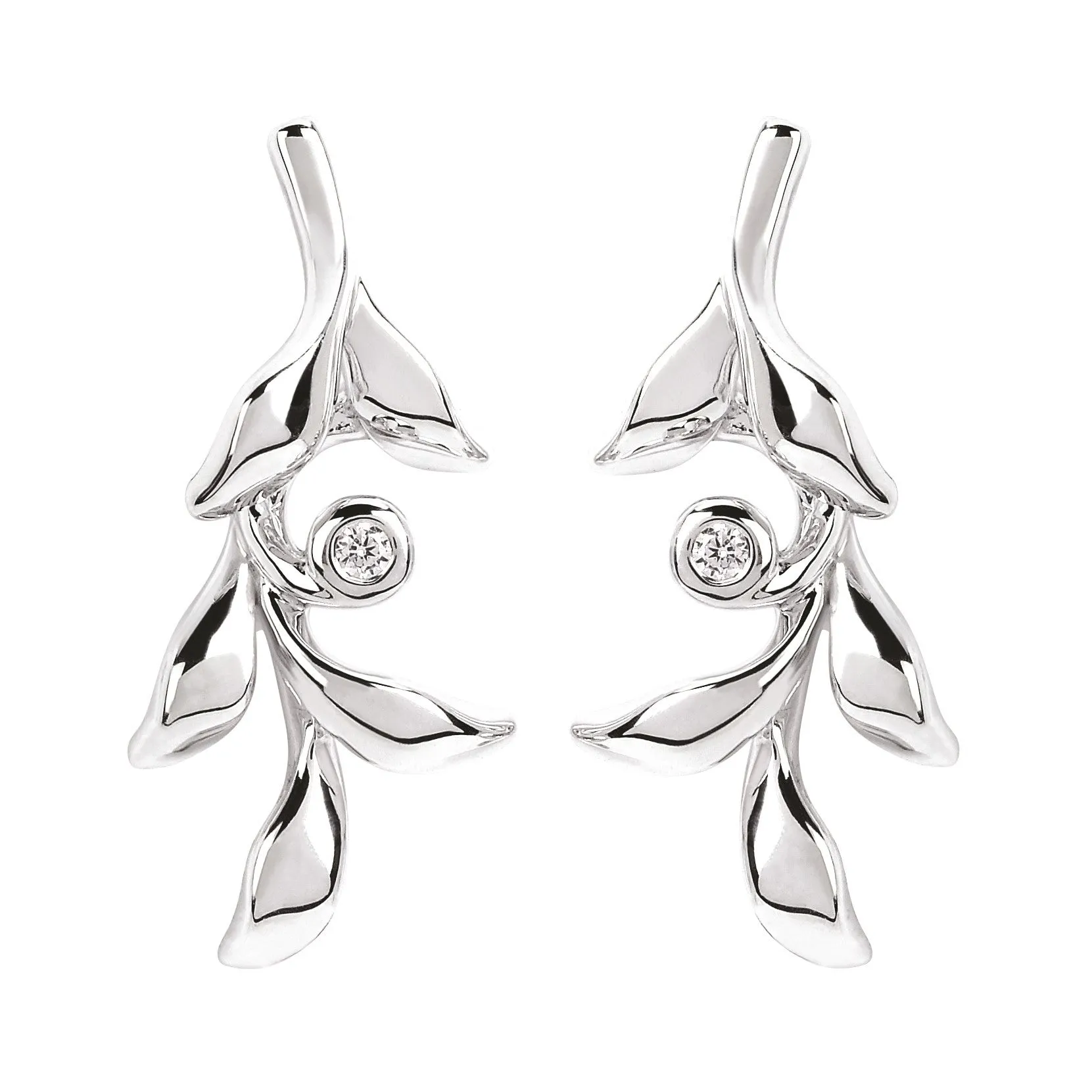 Diva Diamonds® Vine Earrings