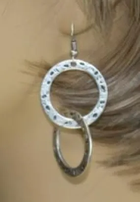 Double Circle Earrings