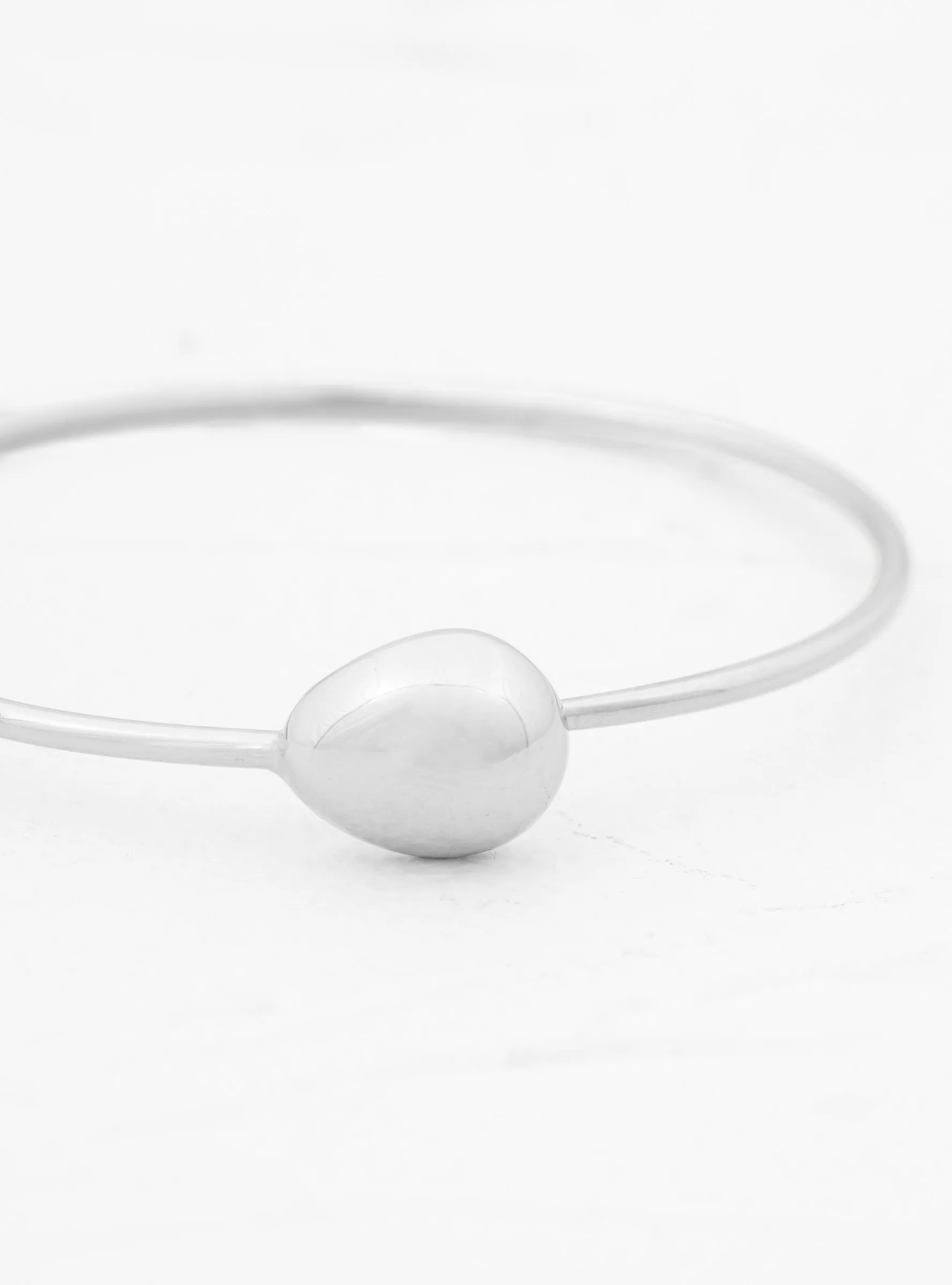 Egg Silver Bracelet