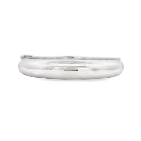 Estate Domed Bangle Bracelet in Sterling Silver