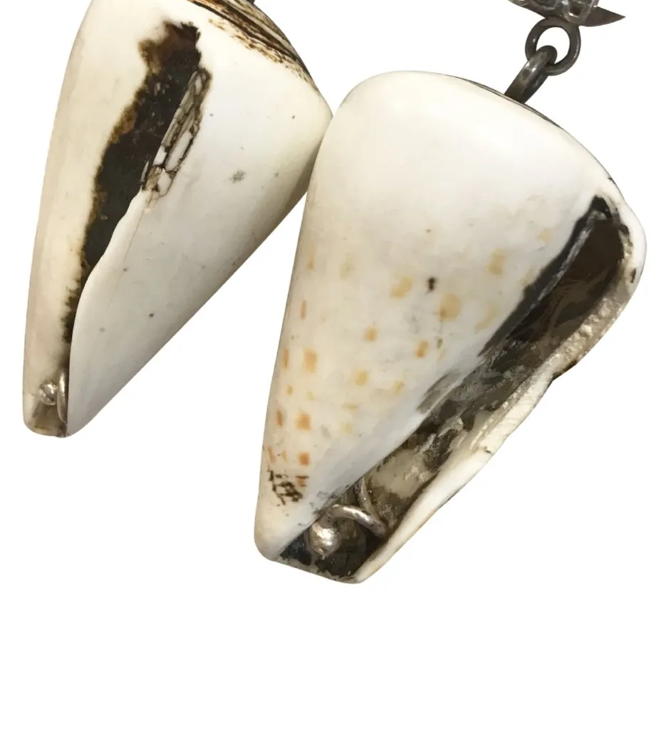 Extra Large Conch Shell Earrings