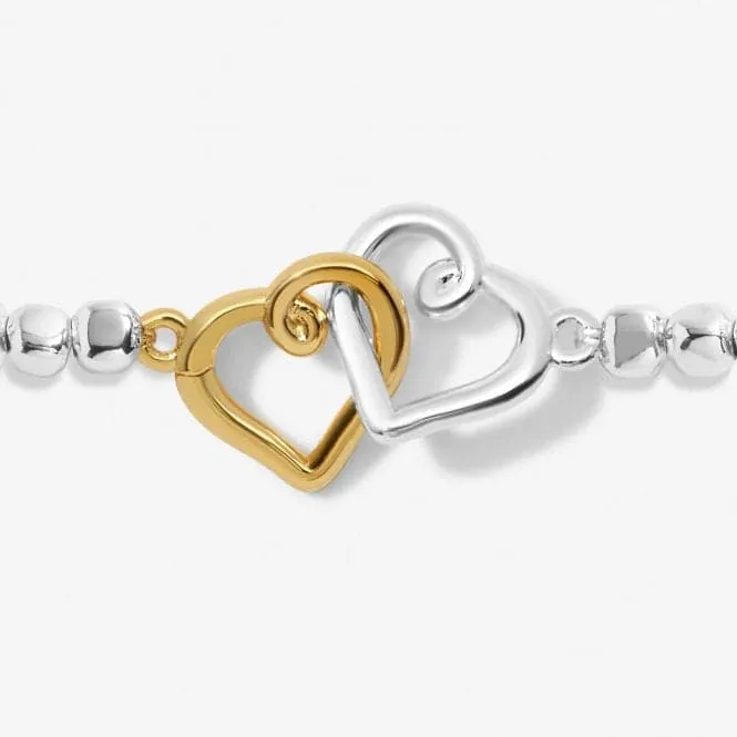 Forever Yours So Very Proud Of You Silver Gold Plated 17.5cm Bracelet 6879