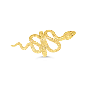 Gold Estate Snake Bracelet