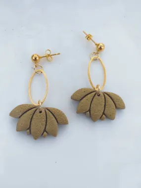 Handmade by Mona Handmade Polymer Clay Earrings 4.5cm