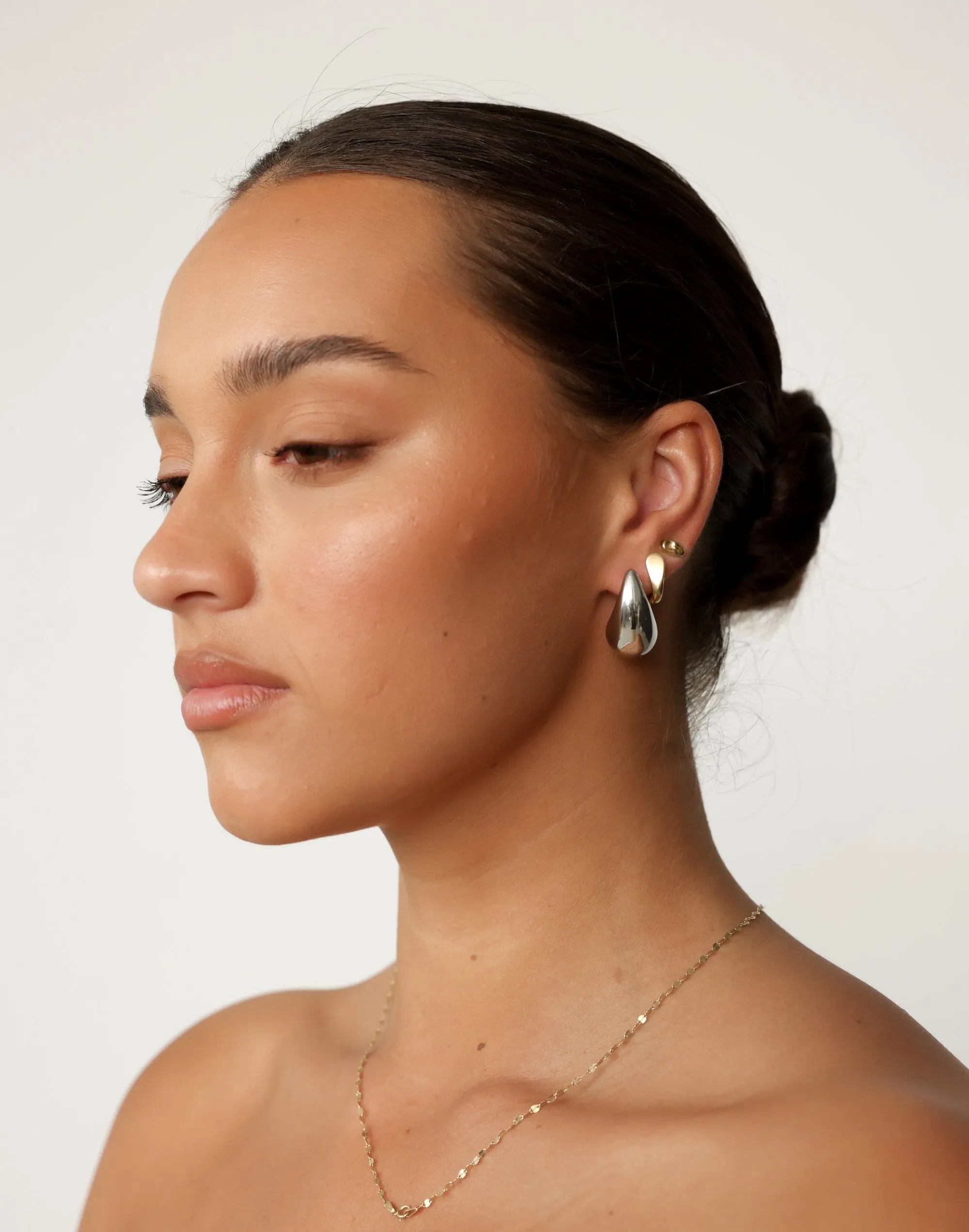 Jessika Earrings (Silver)