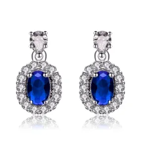 Juliette Regal Blue Drop Earrings