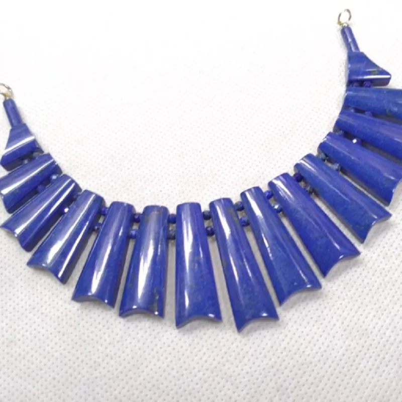 Lapis Lazuli Stone Vintage Jewelry set