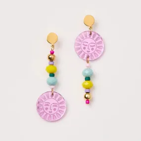 Martha Jean Blossom and Beads Earrings