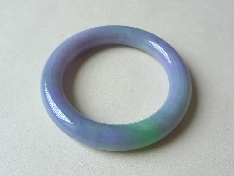 Natural Jade Bangle Jadeite Bangle Internal Diameter 54.8mm BER431