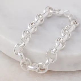 Oval Chunky Belcher Bracelet