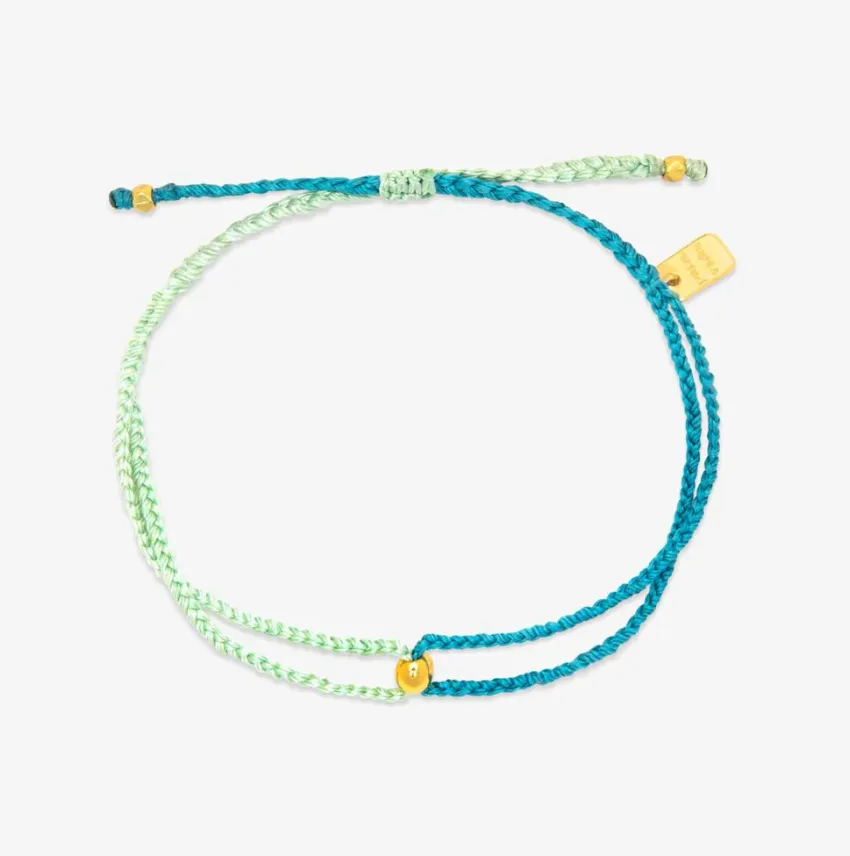 PURAVIDA Dainty Two Tone Bracelet