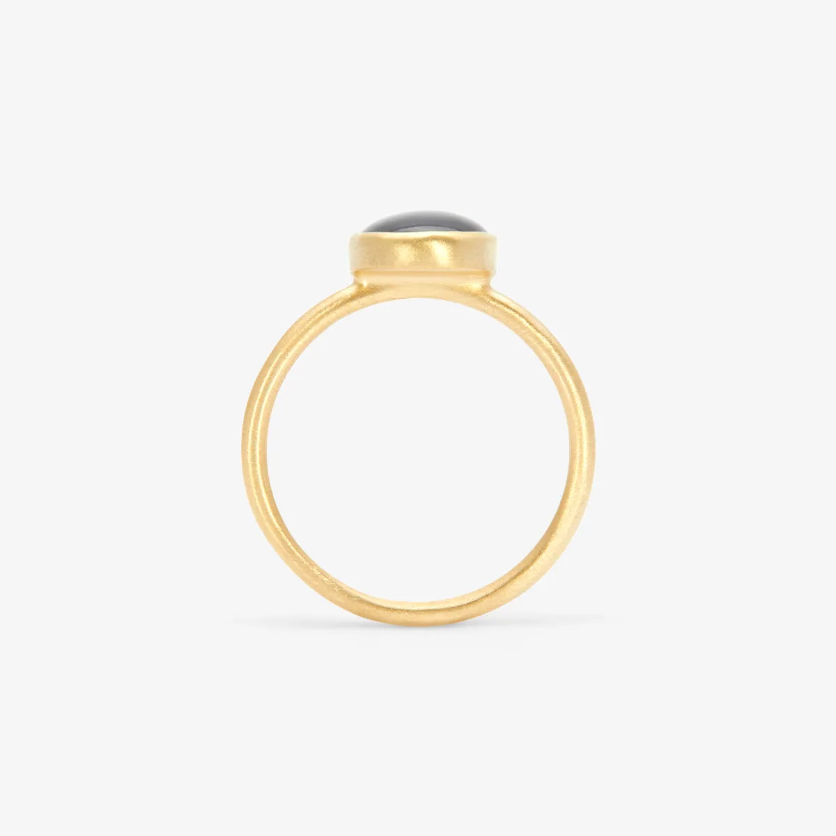 R12001SSBK | Star Sapphire Glacé Ring