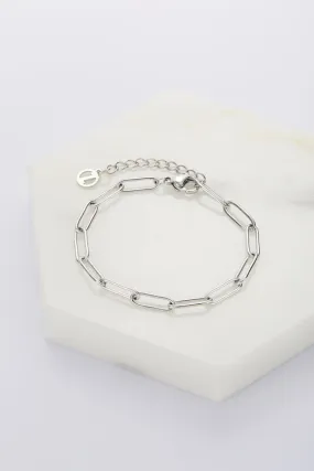 Ruby Bracelet - Silver