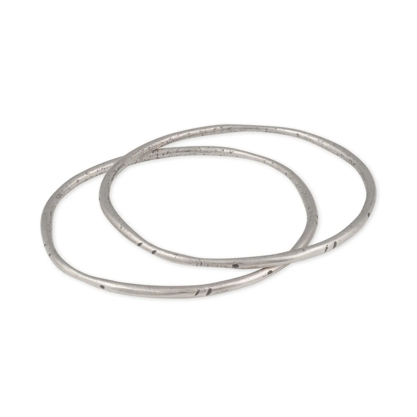 Saturday Market Bangle | Silver