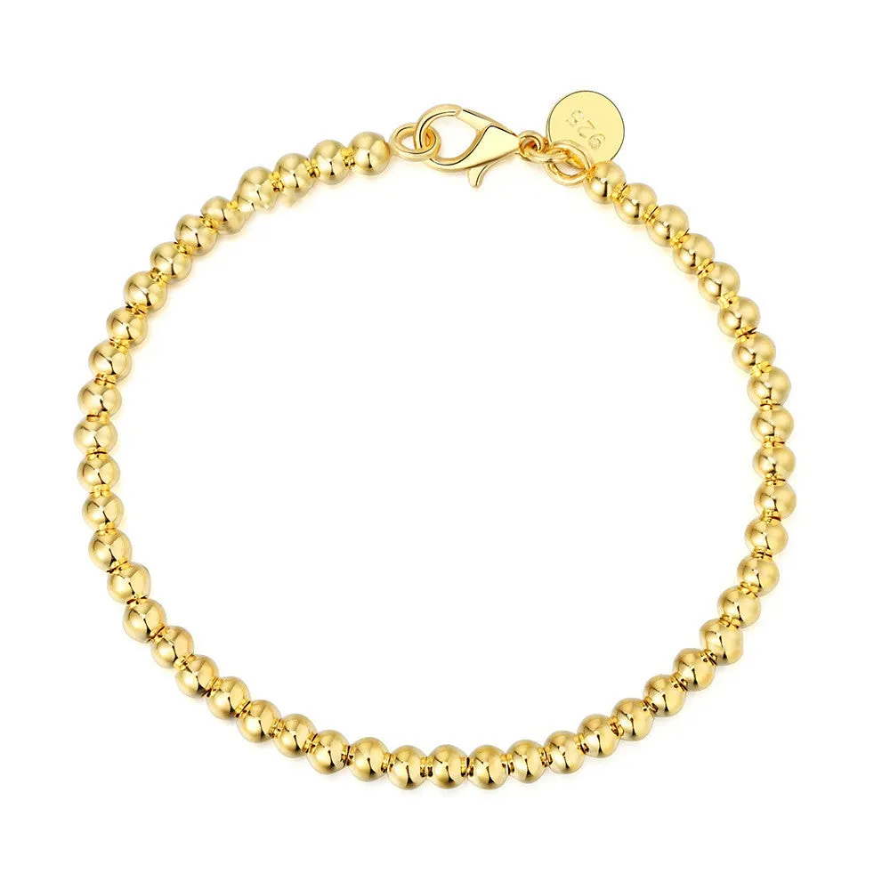 Silver Plated And Gold Plated Classic Ladies Jewellery Bracelet