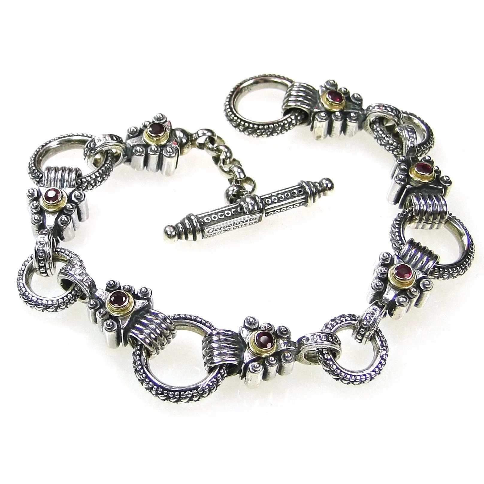 Stone Arrow Charm Bracelet