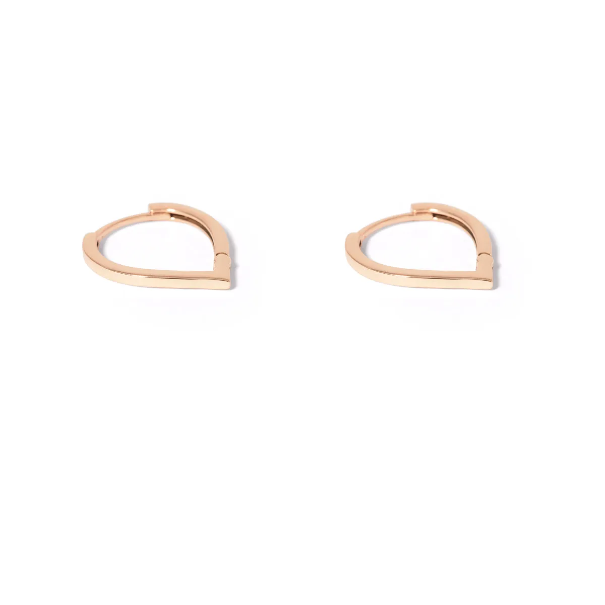 Tear Hoop Earrings