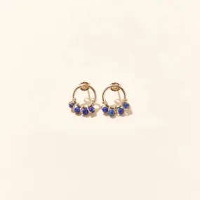 The Chips Earrings - Blue