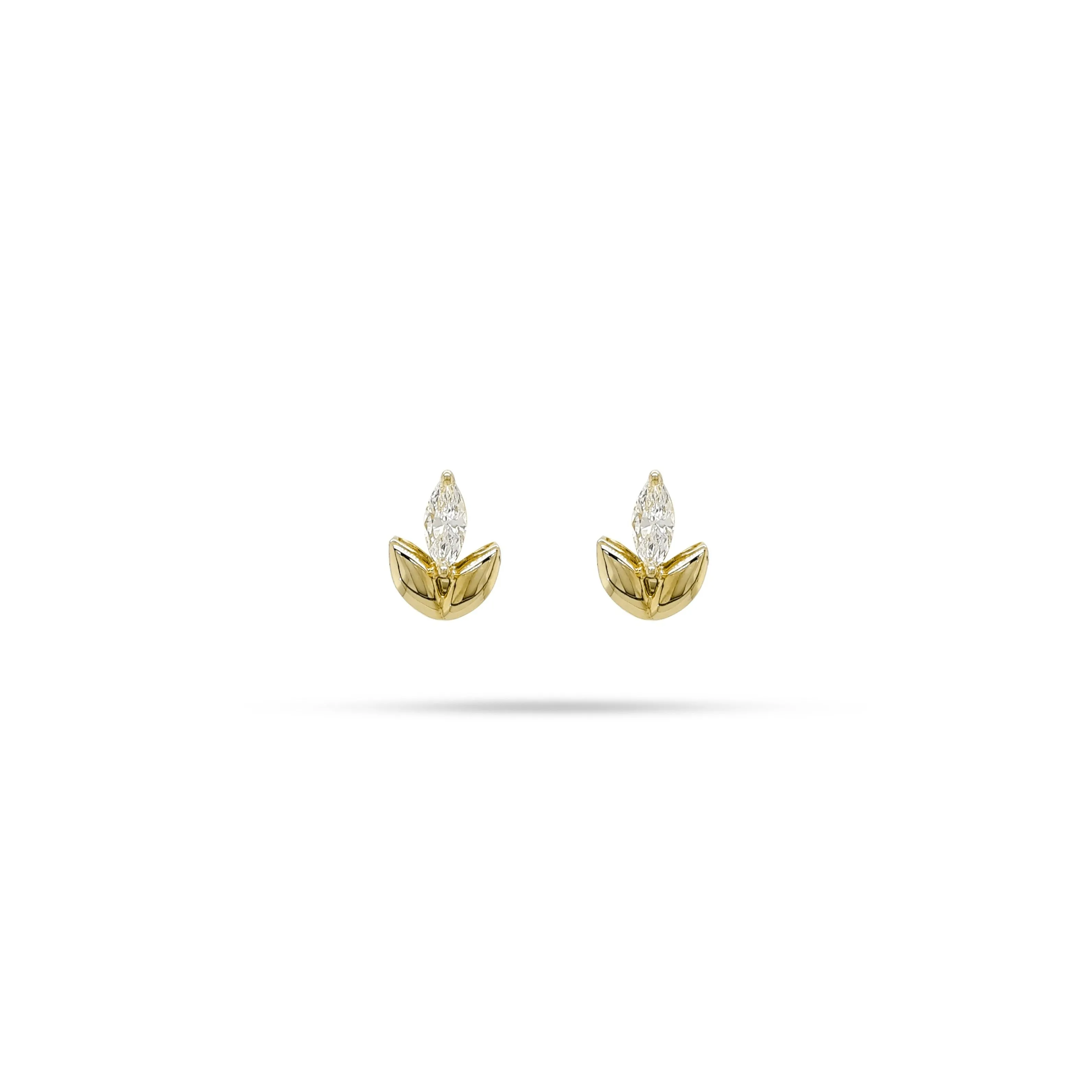 Trio Marquise Diamond Earrings