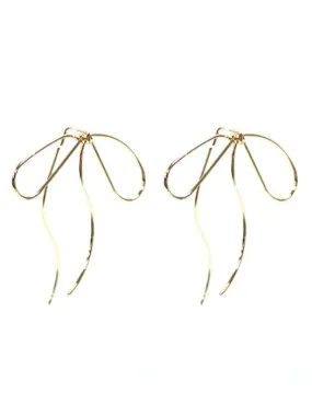 WE3115 Long Ribbon Earrings